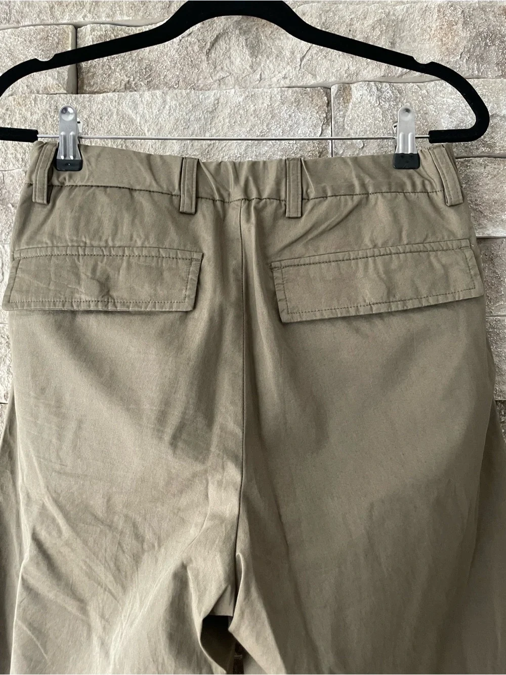 Mossimo Dutti Men's Olive Straight-Leg Chinos